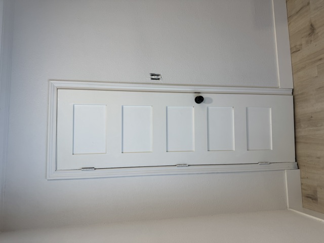 New interior door installed